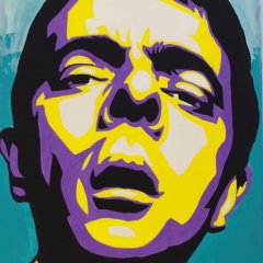 Mr. Bean | Acryl auf Leinwand | 100 x 70 cm | Katalog-Nr.: 209 Mr. Bean | Acryl auf Leinwand | 100 x 70 cm | Katalog-Nr.: 209