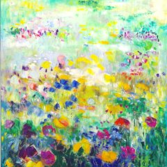Wonderful (1224) | Acryl + Öl auf Leinwand | 88 x 80 cm | Katalog-Nr.: 81