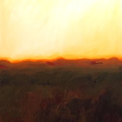 Abend über den Feldern | (ba159) | Öl auf Leinwand | 100 x 120 cm | Katlaog-Nr.: 178 Abend über den Feldern | (ba159) | Öl auf Leinwand | 100 x 120 cm | Katlaog-Nr.: 178