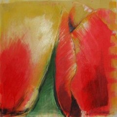 Tulips | Acryl auf Leinwand | 100 x 100 cm | Katalog-Nr.: 158