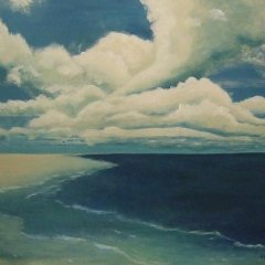 Wolkenspiel | Acryl auf Leinwand | 120 x 100 cm | Katalog-Nr.: 526