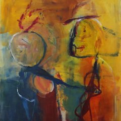 ZweisamkeitI | Acryl auf Leinwand | 80 x 110 cm | Katalog-Nr.: 16 ZweisamkeitI | Acryl auf Leinwand | 80 x 110 cm | Katalog-Nr.: 16