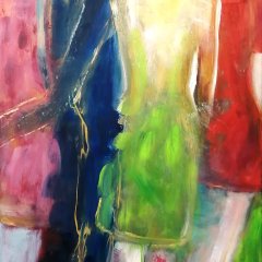 Small Talk | Acryl auf Leinwand | 50 x 100 cm | Katalog-Nr.: 320 Small Talk | Acryl auf Leinwand | 50 x 100 cm | Katalog-Nr.: 320