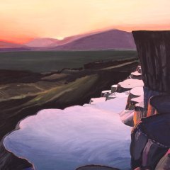 Pamukkale Türkei | Acryl auf Leinwand | 70 x 50 cm | Katalog-Nr.: 033 Pamukkale Türkei | Acryl auf Leinwand | 70 x 50 cm | Katalog-Nr.: 033