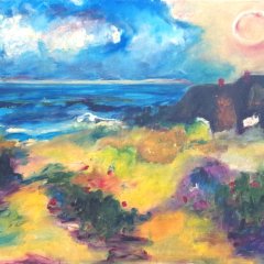 Blühender Strand | Öl auf Leinwand | 50 x 70 cm | Katalog-Nr.: 147 Blühender Strand | Öl auf Leinwand | 50 x 70 cm | Katalog-Nr.: 147