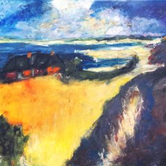 Im Wattenmeer | Öl auf Leinwand | 70 x 50 cm | Katalog-Nr.: 113