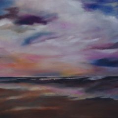 Abenddämmerung | Öl auf Leinwand | 50 x 100 cm | Katalog-Nr.: 161 Abenddämmerung | Öl auf Leinwand | 50 x 100 cm | Katalog-Nr.: 161