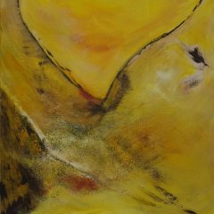 Wüste (Nr. 6) | Acryl auf Leinwand | 70 x 60 cm | Katalog-Nr.: 166
