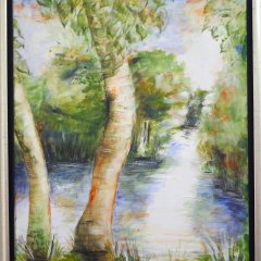 Leki-See | Acryl auf Leinwand | 77 x 55 cm | Katalog-Nr.: 300 Leki-See | Acryl auf Leinwand | 77 x 55 cm | Katalog-Nr.: 300