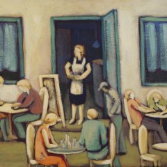 Treboul/Bretagne, Mittag | Temepra auf Leinwand |60 x 90 cm |Katalog-Nr.: 179 Treboul/Bretagne, Mittag | Temepra auf Leinwand |60 x 90 cm |Katalog-Nr.: 179