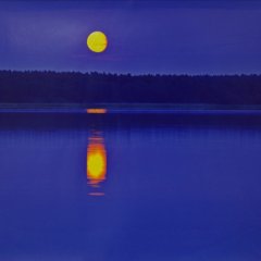 Blaue Stunde | Fotografie (gerahmt) | 80 x 60 cm | Katalog-Nr.: 266