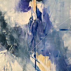 Eisspuren I (627-12) | Acryl auf Leinwand | 60 x 60 cm | Katalog-Nr.: 169 Eisspuren I (627-12) | Acryl auf Leinwand | 60 x 60 cm | Katalog-Nr.: 169