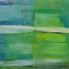 Weg | Acryl auf Leinwand | 100 x 40 cm | Katalog-Nr: 647 Weg | Acryl auf Leinwand | 100 x 40 cm | Katalog-Nr: 647