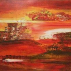 Glory Land | Acryl auf Leinwand | 100x 70 cm | Katalog-Nr: 358 Glory Land | Acryl auf Leinwand | 100x 70 cm | Katalog-Nr: 358