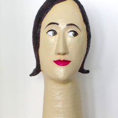 Barbara | Skulptur/Papiermaché | Katalog-Nr.: 176 Barbara | Skulptur/Papiermaché | Katalog-Nr.: 176