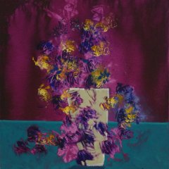 Blütenexplosion | Acryl auf Leinwand | 50 x 60 cm | Katalog-Nr: 516