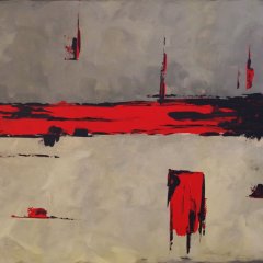 Ohne Titel (Nr. 101) | Acryl auf Leinwand |70 x 100 cm | Katalog-Nr.: 291