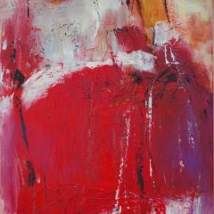 Das Dorf | Acryl-Spachteltechnik auf Leinwand | 50 x 100 cm | Katalog-Nr. 49 Das Dorf | Acryl-Spachteltechnik auf Leinwand | 50 x 100 cm | Katalog-Nr. 49