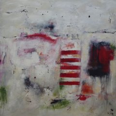 Leuchtturm | Acryl auf Leinwand |100 x 100 cm | Katalog-Nr.: 149