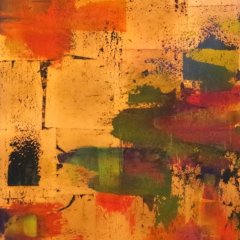 Kupfer lacht | Mischtechnik auf Leinwand | 50 x 100 cm | Katalog-Nr.: 057 Kupfer lacht | Mischtechnik auf Leinwand | 50 x 100 cm | Katalog-Nr.: 057