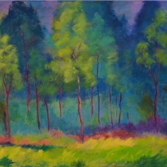 Wald in der Senne | Acryl auf Leinwand | 120 x 60 cm |Katalog-Nr.: 238 Wald in der Senne | Acryl auf Leinwand | 120 x 60 cm |Katalog-Nr.: 238