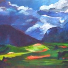 Himmel über Africa | Acryl auf Leinwand | 120 x 80 cm | Katalog-Nr: 354 Himmel über Africa | Acryl auf Leinwand | 120 x 80 cm | Katalog-Nr: 354