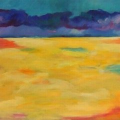 Regenwolken | Acryl auf Leinwand | 70 x 50 cm | Katalog-Nr: 383 Regenwolken | Acryl auf Leinwand | 70 x 50 cm | Katalog-Nr: 383