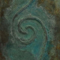 Begegnung | Kupferstaub/Eisenstaub auf Leinwand | 40 x 120 cm | Katalog-Nr: 99 Begegnung | Kupferstaub/Eisenstaub auf Leinwand | 40 x 120 cm | Katalog-Nr: 99