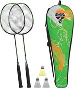 Gezeigt wird ein Badminton Set