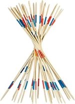 Gezeigt wird ein Gartenmikado