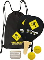 Gezeigt wird ein Street Racket Set