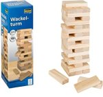 Gezeigt wird das Spiel Wackelturm