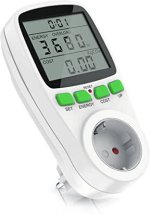 Gezeigt wird ein Energiekostenmessgerät