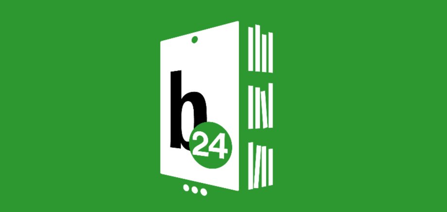 Gezeigt wird das Logo der neuen App b24