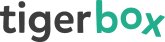 Gezeigt wird der Schriftzug Tigerbox