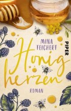 Gezeigt wird das Cover des Romans Honigherzen