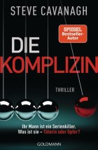 Gezeigt wird das Cover des Thrillers die Komplizin