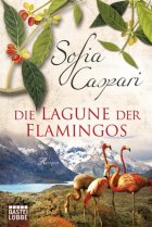 Gezeigt wird das Cover des Romans die Lagune der Flamingos