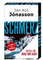 Gezeigt wird das Cover des Krimis Schmerz