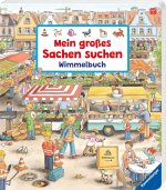 gezeigt wird das Cover zum Buch mein großes Sachen Suchen Wimmelbuch