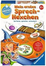 Gezeigt wird das Cover zum Spiel mein ersten Sprech Hexchen