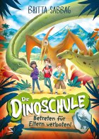 Gezeigt wird das Cover des Buches die Dinoschule