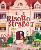 gezeigt wird das Cover zum Buch Risottostraße 7