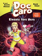 gezeigt wird das Cover zum Buch Doc Caro Einsatz fürs Herz