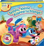 gezeigt wird das Cover zum Spiel Tempo kleine Klapperschlange