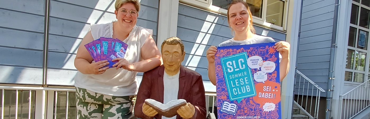Gezeigt wird der Schriftzug Sommerleseclub