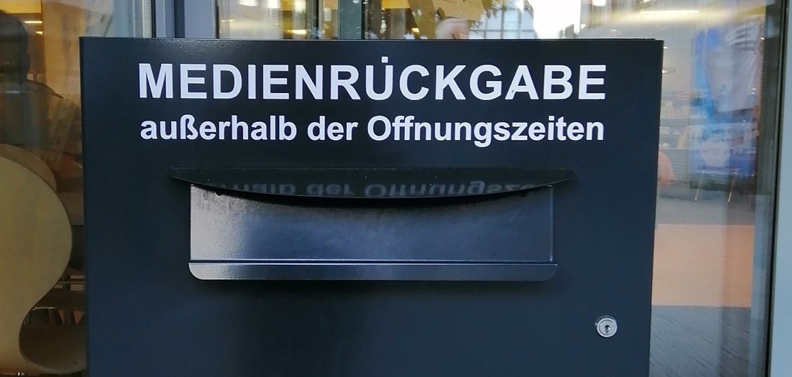 Gezeigt wird die Rückgabebox