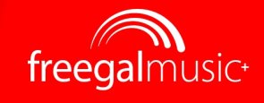 Gezeigt wird das Logo des Streamingdienstes Freegal